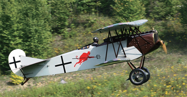 一战德军航空队的末日大杀器福克dⅦ战斗机