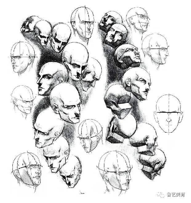速写|素描速写造型中的感性和理性的合理关系