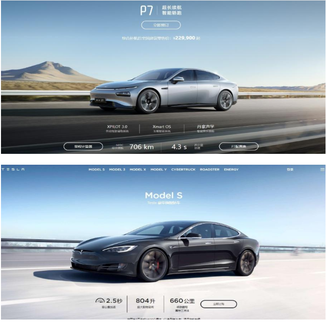 像素级抄袭！这家造车新势力为何对特斯拉如此u201c钟情u201d？_腾讯新闻