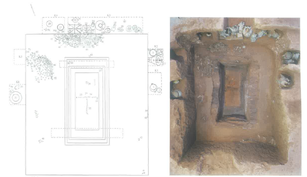 宋代土坑墓表面结构图图片
