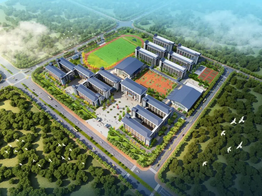 城南中学教学楼已投入使用