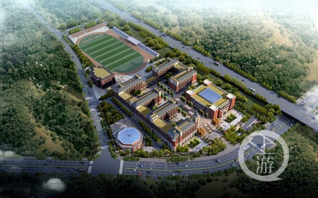 教委获悉,渝北区悦来初级中学(以下简称:悦来中学)将于2021年建成投用