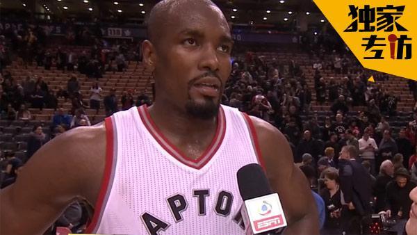 专访伊巴卡:两大关键制胜 给猛龙带来强硬防守