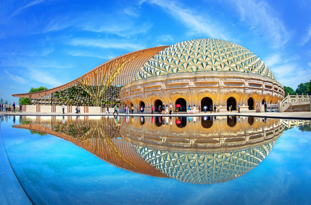 斥资40亿打造的建筑藏世界唯一佛顶骨舍利连获两个建筑名奖