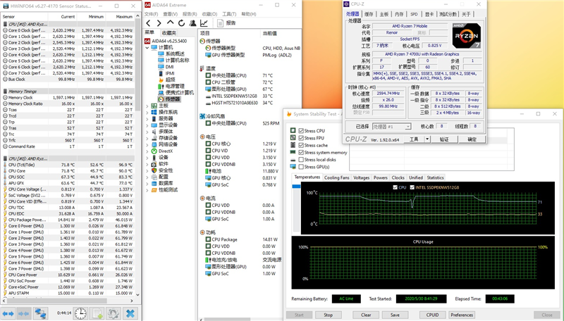 25w锐龙7 4700u加持!华硕灵锐14评测:锐龙本总是有惊喜
