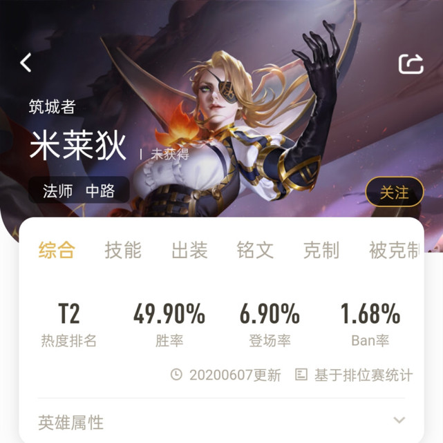 王者荣耀冷门英雄米莱狄或许是一些热门法师的克星