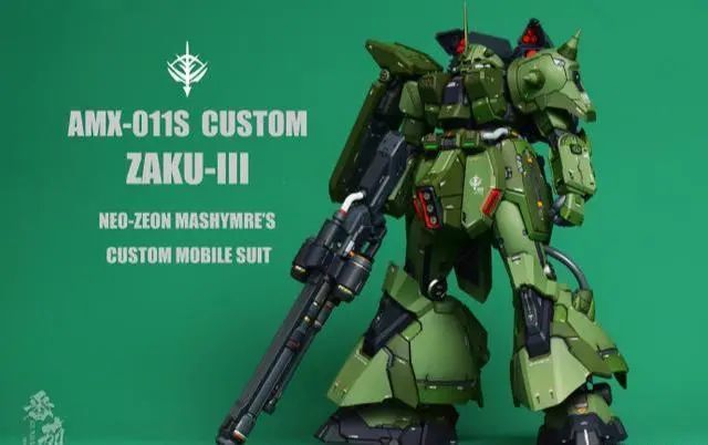 模玩控:细节满满,gk扎古3改