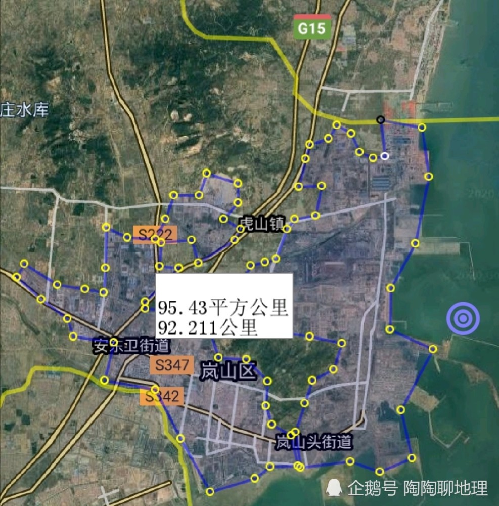 日照市2區2縣建成區排名東港區最大五蓮縣最小來了解一下