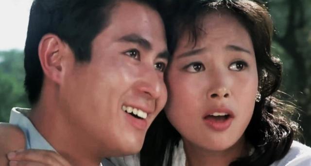 电影精变年轻时代的徐少华与魏慧丽一个真帅一个真美