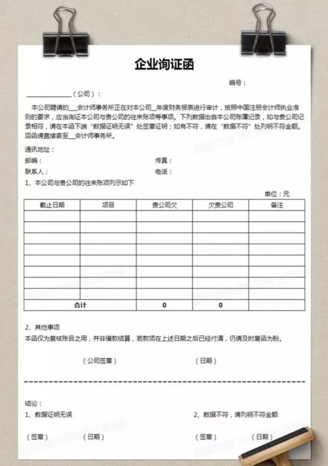 询证函作为债务确认和催收证据，审计行业该如何应对？