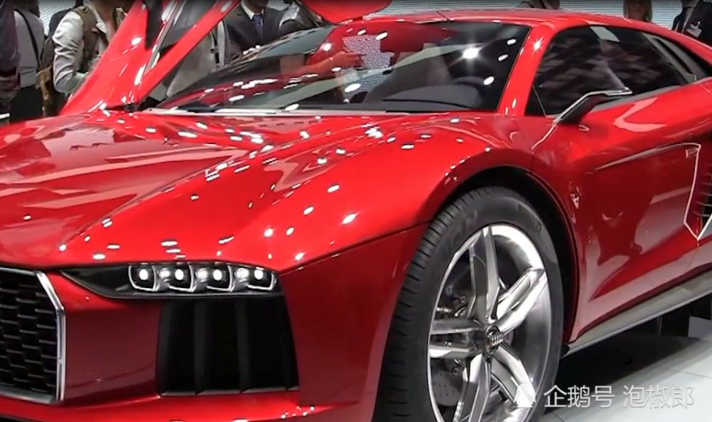 奥迪nanukquattroconcept全时四驱系统v10