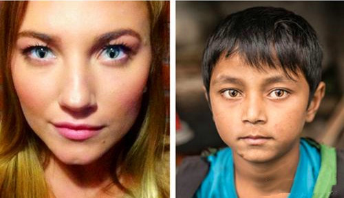 8种世界上罕见的眼睛图3简直是现实版精灵少女玛丽苏本苏了