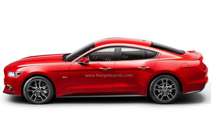 福特野马四门版车型确认!实用性大幅提升,买它家里人都认可