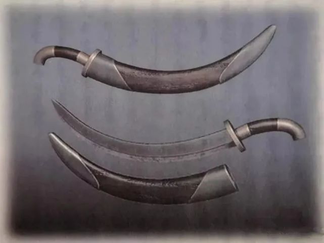 蒙古部落驰骋大漠的神兵利器——象征蒙古勇士的精神文明的蒙古弯刀