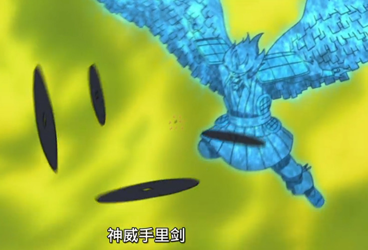 神威须佐最可怕的地方就是可以远距离大范围的使用神威,而神威的威力