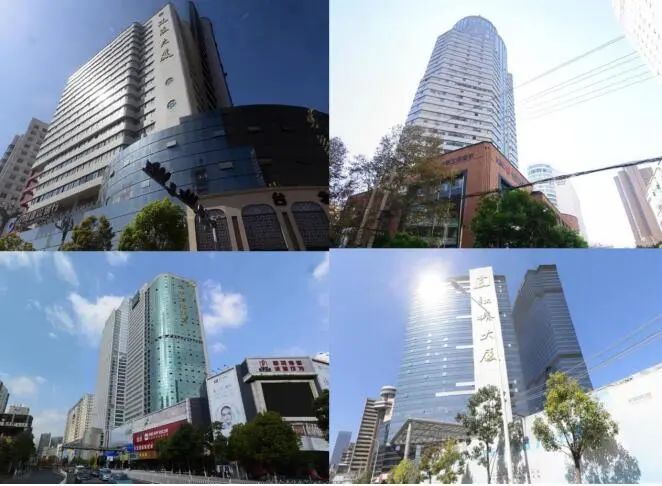150米的红塔大厦等建筑的落成,突破了"百米"的界限,使得昆明有了国内