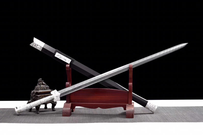 赤霄汉剑,高性能扭转花纹钢锻造,古法传统手工艺_腾讯新闻