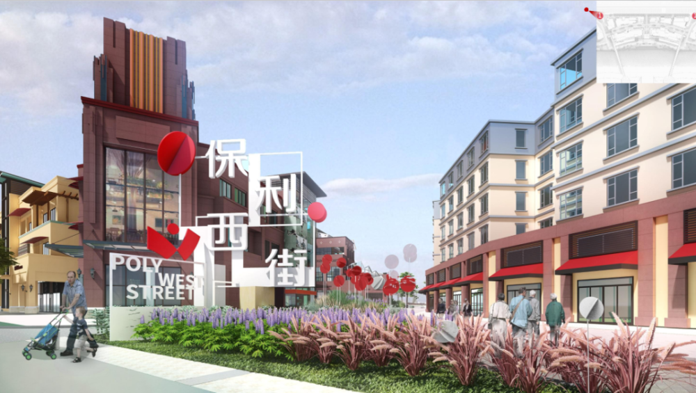 将成为门口显眼的标识由球状,框线组成的"精神堡垒"在灯湖西路入口处