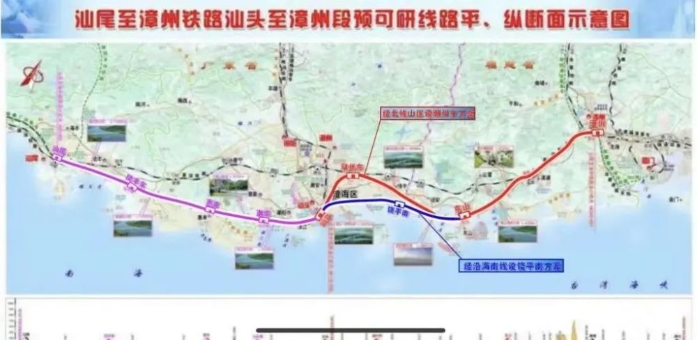 重磅漳汕高铁已完成可研修编上报国铁待批从诏安梅岭跨海进东山杏陈