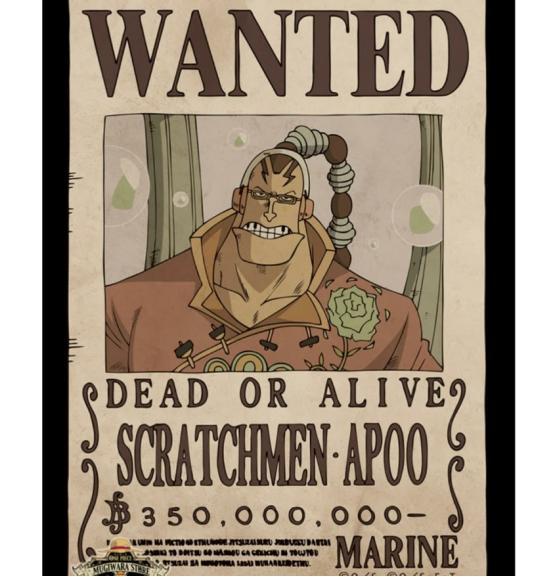 蛮霸者|斯库拉奇曼·阿普|海贼王|凯多|海贼团|凌空六子