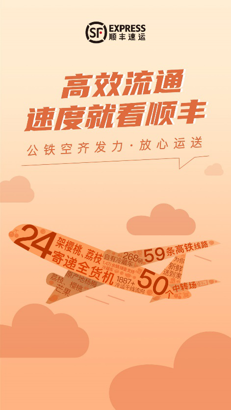 畅通城乡流通渠道用数字解读顺丰生鲜寄递布局