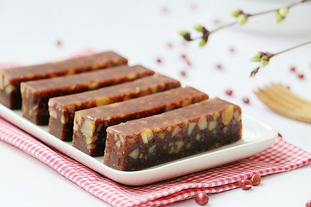 天津传统小吃栗羊羹,口感清甜细腻,简单易做,零失败