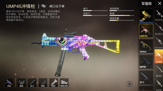 和平精英为何将ump45改造的原因也很简单,同步端游,为避免属性出现