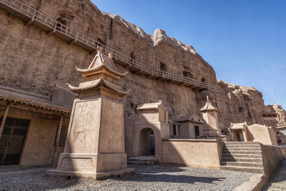 自驾游甘肃不止看敦煌莫高窟附近沟里还藏着神秘低调的榆林窟