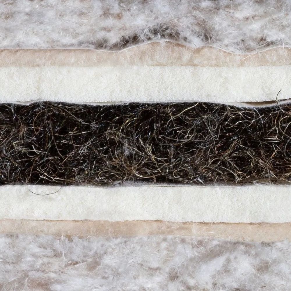 床垫内部填充物主要有:棉花,羊毛,乳胶,total body材质,记忆海绵,马鬃