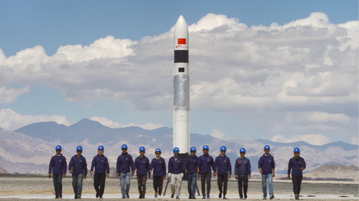 翎客航天rlv-t5试验队.图片来源:翎客航天官网