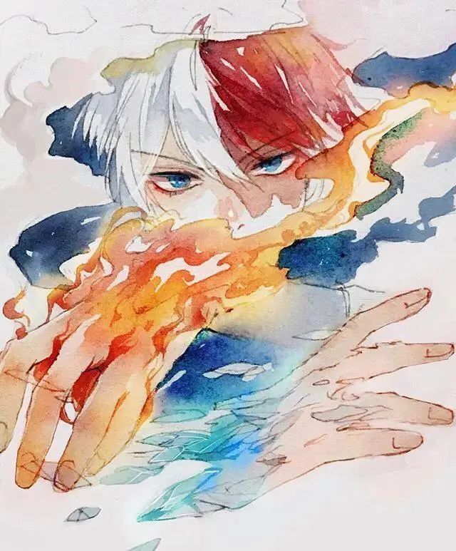 水彩动漫 画风独特这组水彩画漫画人物太好看了 漫画人物 动漫