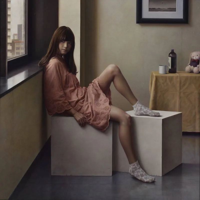 日本|日本绘画展：清纯的美女与静物