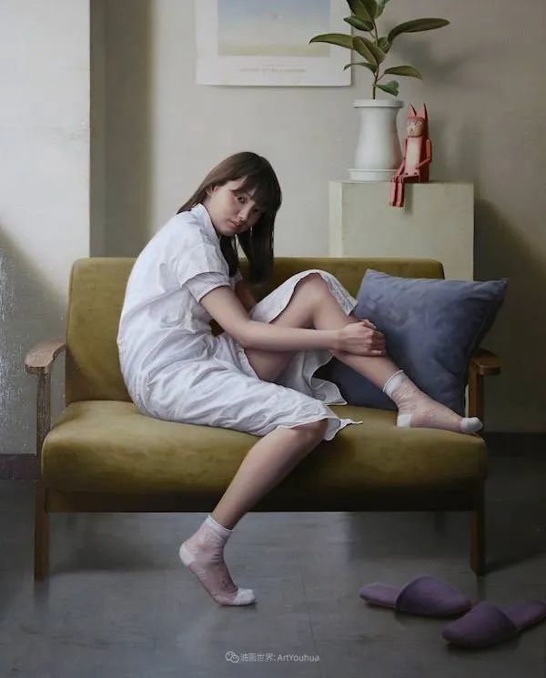 日本|日本绘画展：清纯的美女与静物