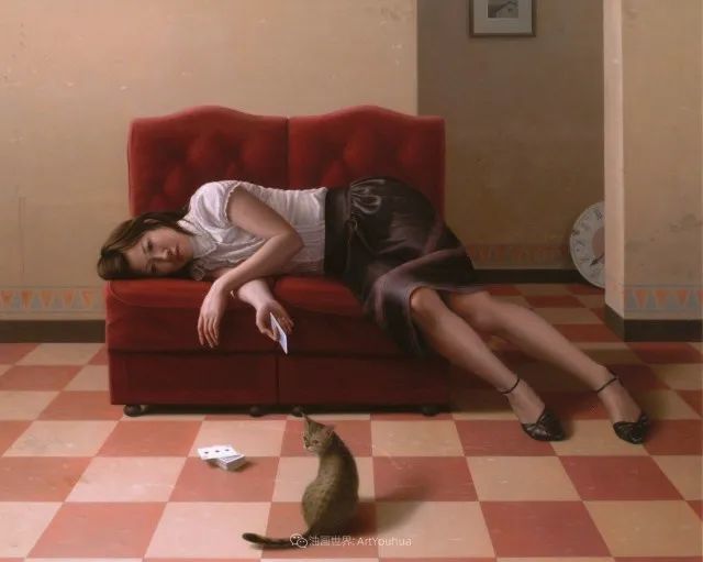 日本|日本绘画展：清纯的美女与静物