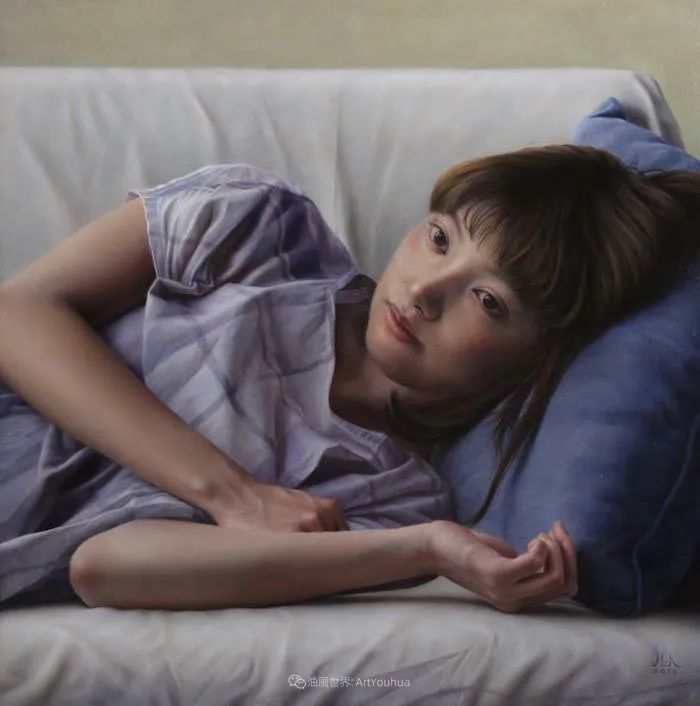 日本|日本绘画展：清纯的美女与静物