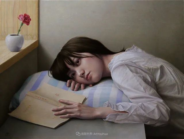 日本|日本绘画展：清纯的美女与静物