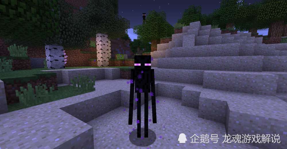 Mc都市传说 末影人起源之谜 究竟是scp 096还是瘦长鬼影 腾讯新闻