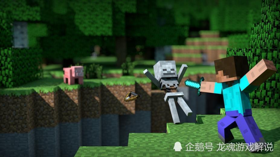 Mc都市传说 末影人起源之谜 究竟是scp 096还是瘦长鬼影 腾讯新闻