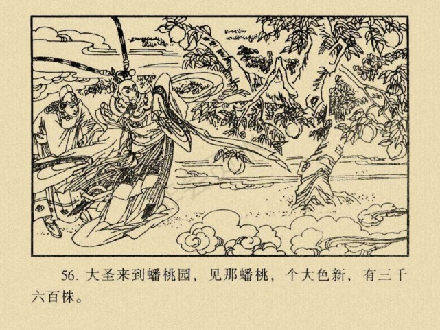 《西游记》连环画系列4:蟠桃盛会