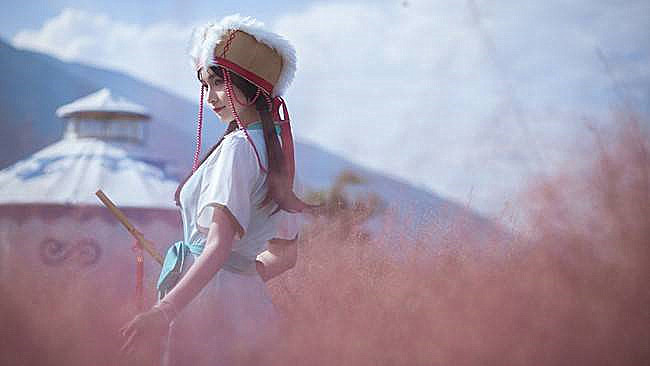 每日图鉴大赏,《仙剑1》阿奴cos,痴情女子惹人怜,人生若只如初见!