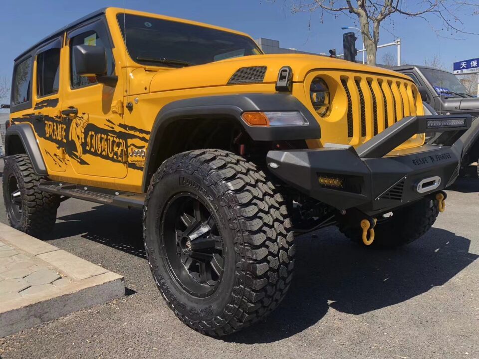 最个性的原装进口牧马人!专业越野套件 8at,四驱越野真给力!