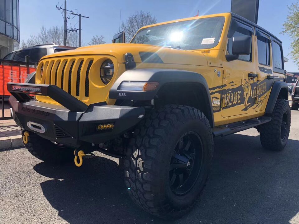 最个性的原装进口牧马人!专业越野套件 8at,四驱越野真给力!