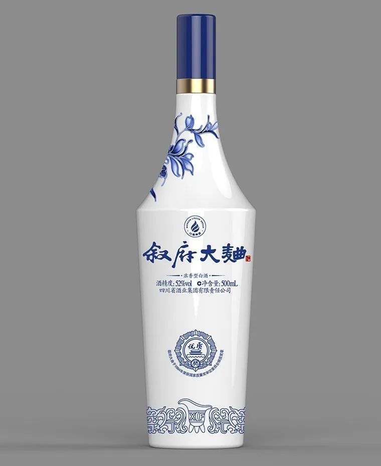 叙府大曲同样具有浓郁的窖香不一样的是青花系列陈香更为突出香味协调