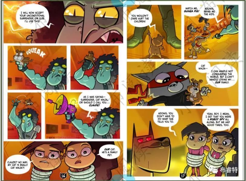 阅读丨猫影忍者丨familysquabbles