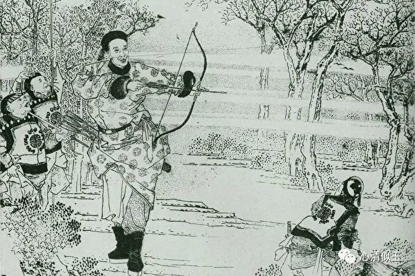 塔齐布画像取自清光绪二十七年石印本《紫光阁功臣小像》,吴友如绘.