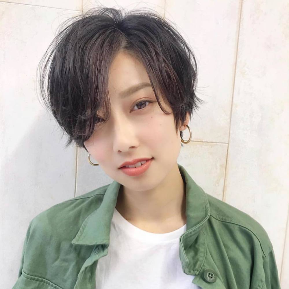 发量少发质细软容易油的小圆脸女生适合什么样的短发
