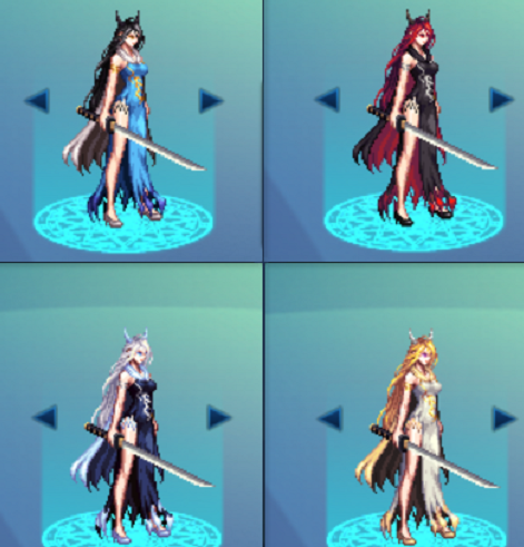 女鬼剑士的梦幻cos装扮,倒是没有太好看,也就设计的一般般.