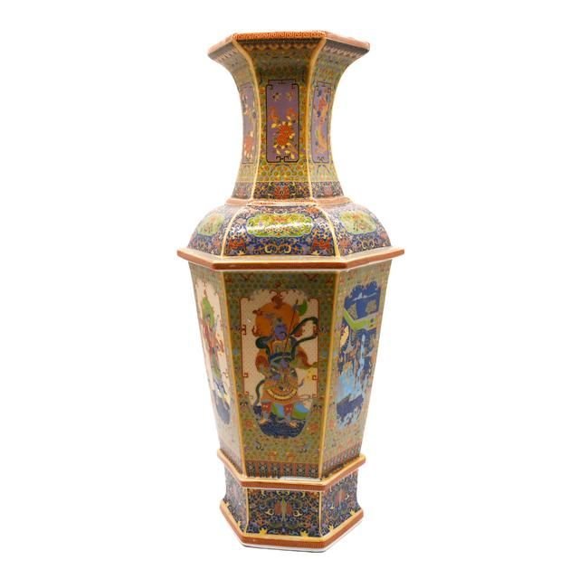 乾隆御制珐琅彩六方尊