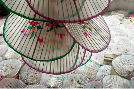 潜江非遗展 潜江油纸扇