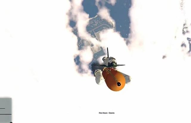 Gta5 的外太空长什么样 从洛圣都高空飞一万米 这景色绝了 太空 Gta5 Gta Gta6